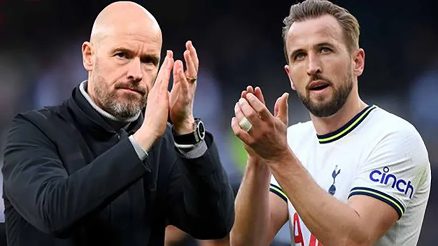Harry Kane có thể giúp Ten Hag giải quyết khâu bàn thắng tại MU. ẢNH: MIRROR