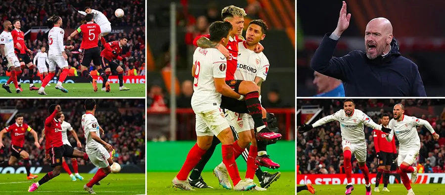 MU có trận hòa đầy tiếc nuối trước Sevilla. ẢNH: DAILY STAR