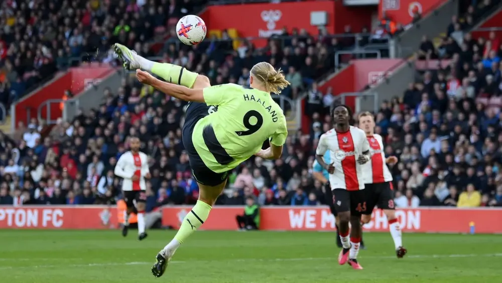 Erling Haaland được dự đoán sẽ tiếp tục nổ súng để nâng cao thành tích ghi bàn của mình ở đấu trường Premier League. Ảnh: Getty Erling Haaland được dự đoán sẽ tiếp tục nổ súng để nâng cao thành tích ghi bàn của mình ở đấu trường Premier League. Ảnh: Getty