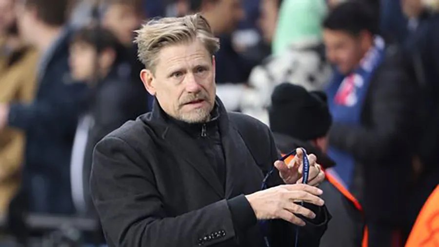 Peter Schmeichel là huyền thoại từng cùng MU giành cú ăn ba lịch sử năm 1999. ẢNH: GETTY