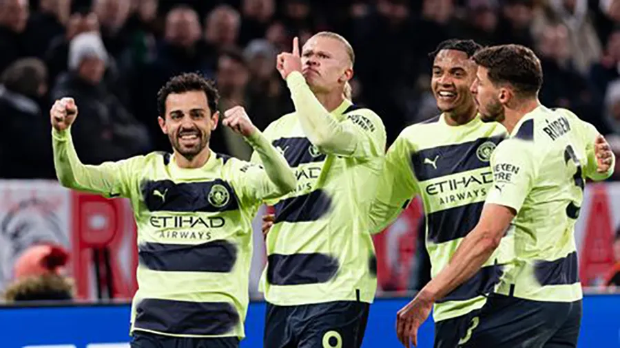 Man City đang thể hiện phong độ hủy diệt và hướng đến cú ăn ba lịch sử. ẢNH: GETTY Man City đang thể hiện phong độ hủy diệt và hướng đến cú ăn ba lịch sử. ẢNH: GETTY