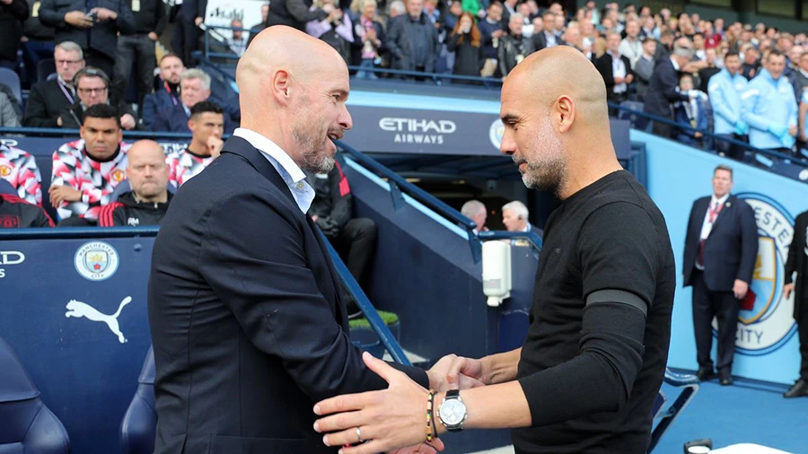 Cuộc đối đầu giữa MU và Man City được xem là trận chung kết trong mơ tại FA Cup. ẢNH: GETTY