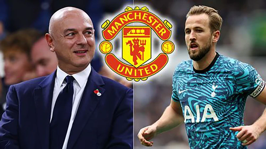 Kane là mục tiêu hàng đầu của MU nhưng chủ tịch Tottenham Levy nổi tiếng cứng rắn trên bàn đàm phán. ẢNH: MIRROR