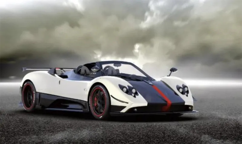 Messi không được phép chạy Pagani Zonda Roadster trên đường phố. ẢNH: SUN SPORTS Messi không được phép chạy Pagani Zonda Roadster trên đường phố. ẢNH: SUN SPORTS