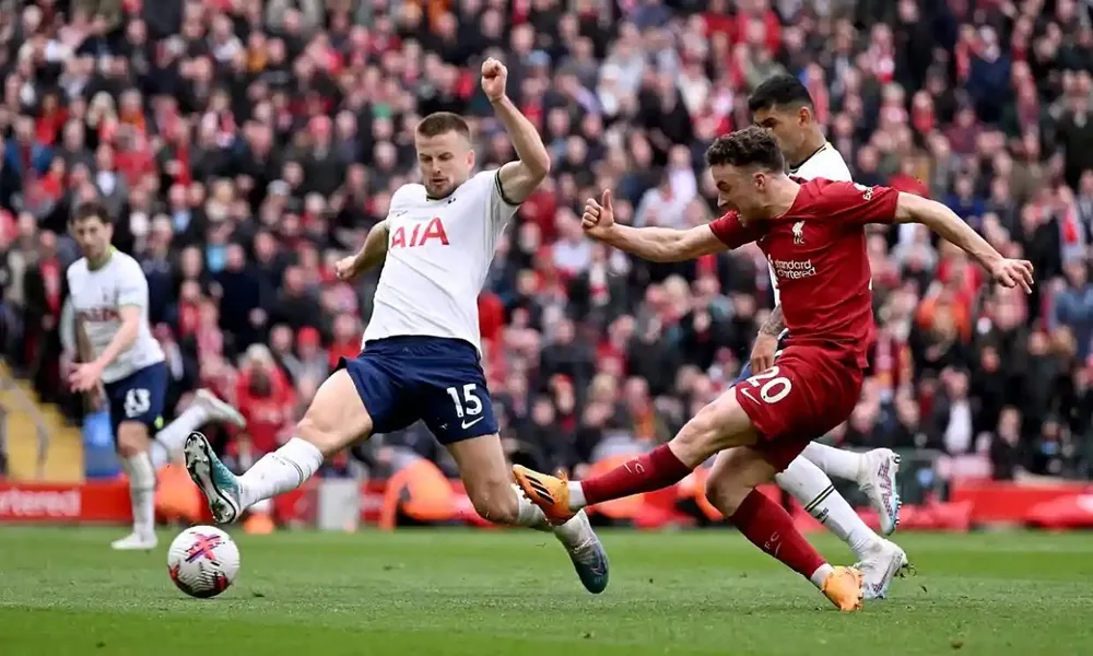 Liverpool vừa có chiến thắng quan trọng trước Tottenham để leo lên vị trí thứ 5. Ảnh: Getty