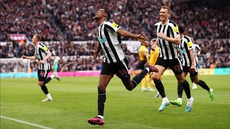 Newcastle đang bay cao với chuỗi thành tích 3 trận thắng liên tiếp. Ảnh: Getty