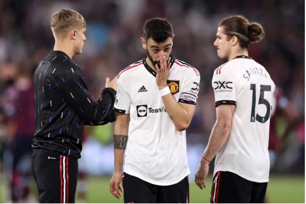 MU để thua trận thứ 2 liên tiếp tại Premier League. Ảnh: GETTY