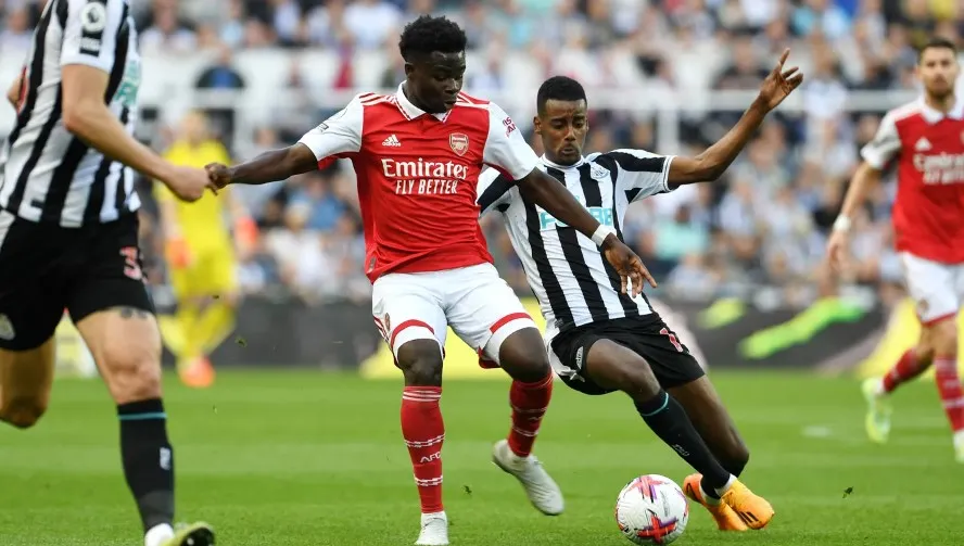 Arsenal vẫn chưa bỏ cuộc cho việc cạnh tranh chức vô địch. Ảnh: Getty