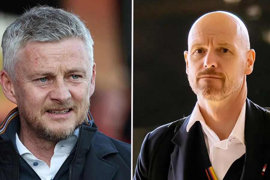 Solskjaer đã chọn ra người thay thế Ten Hag dẫn dắt Man Utd trong tương lai. ẢNH: MIRROR