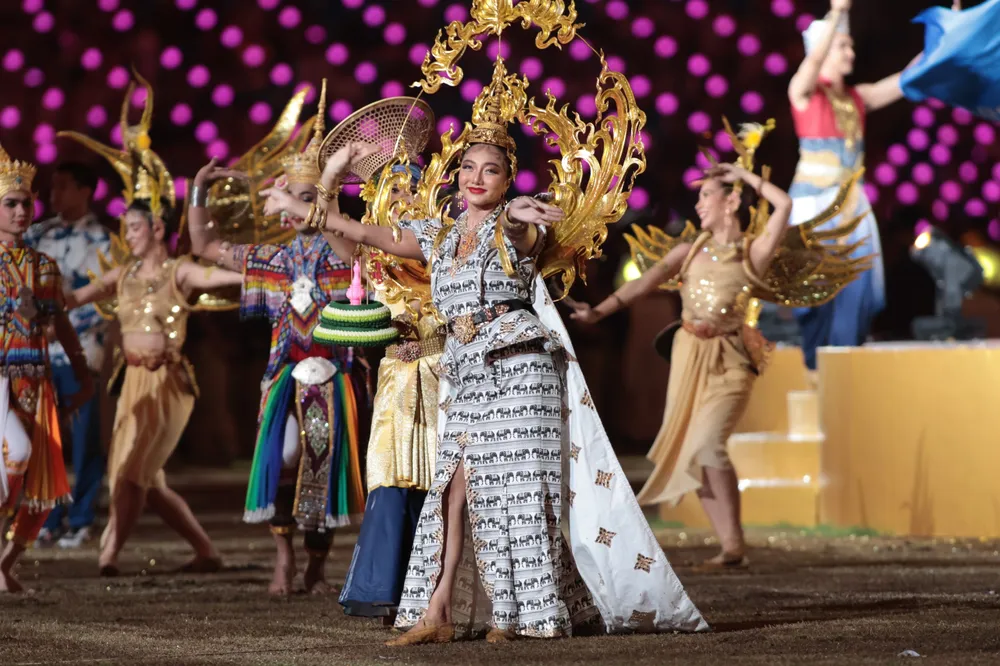 Tiết mục khép lại SEA Games 32.