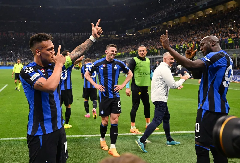 Lautaro Martinez tỏa sáng giúp Inter tiến vào chung kết Champions League. Ảnh: Getty Lautaro Martinez tỏa sáng giúp Inter tiến vào chung kết Champions League. Ảnh: Getty