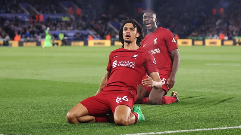 Alexander-Arnold dần lấy lại phong độ sau hàng loạt chỉ trích vì thiếu tập trung. Ảnh: Getty