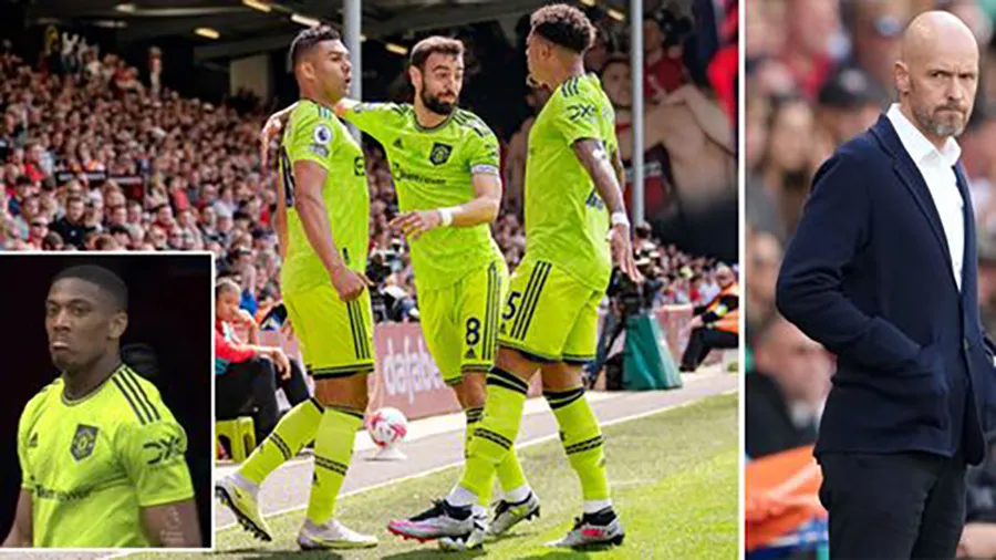 MU thắng trận nhưng Ten Hag vẫn chỉ trích các học trò không biết ghi bàn để &quot;giết chết sự phản kháng của đối thủ&quot;. ẢNH: MIRROR