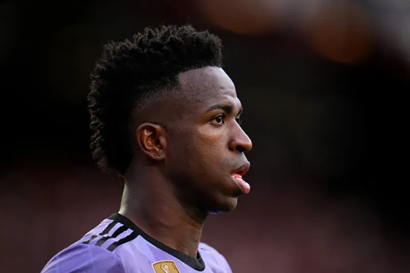 Vinicius đã lên tiếng trên Instagram sau trận đấu. ẢNH: GETTY