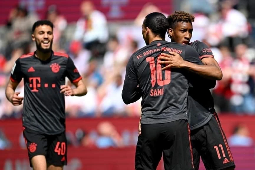 Bayern có trận đấu đầy cảm xúc khi có chiến thắng quan trọng nhất của mùa giải. Ảnh: WITTER