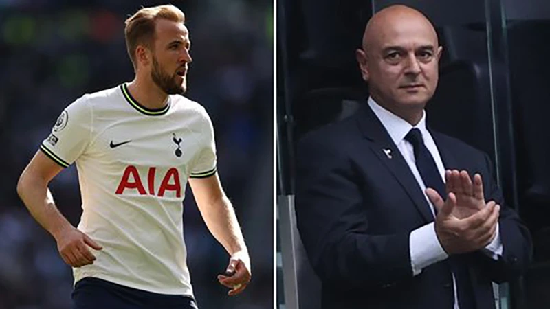 Chủ tịch Tottenham Levy vẫn hi vọng có thể gia hạn hợp đồng với Kane. ẢNH: MIRROR