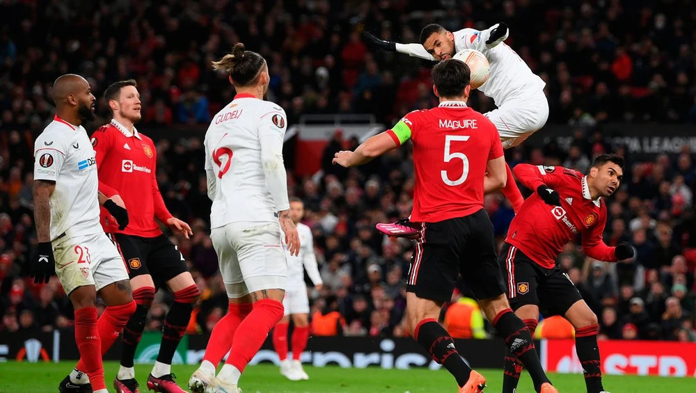 Sevilla rất biết cách vùng lên vào những thời điểm quan trọng của trận đấu. Ảnh: Getty