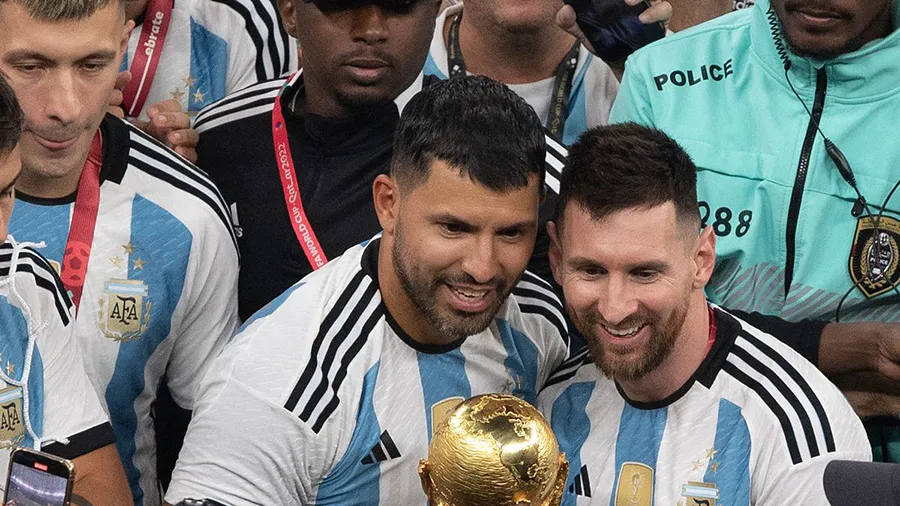 Messi và Aguero là bạn thân của nhau. ẢNH: GETTY Messi và Aguero là bạn thân của nhau. ẢNH: GETTY
