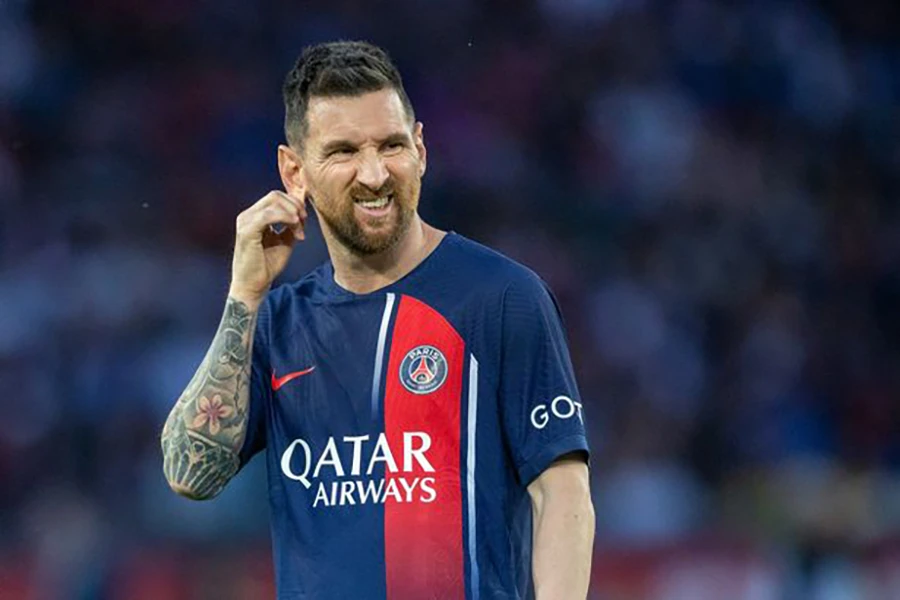 Messi rời PSG dưới dạng chuyển nhượng tự do và sẽ gia nhập Inter Miami. ẢNH: GETTY
