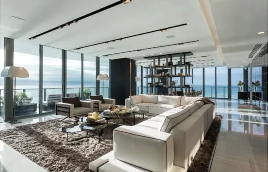 Một số hình ảnh bên trong căn hộ của Lionel Messi. ẢNH: DAILY STAR