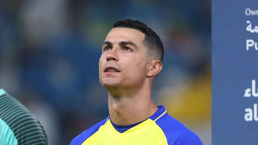 Ronaldo đang là cầu thủ nhận mức lương cao nhất lịch sử bóng đá thế giới. ẢNH: GETTY