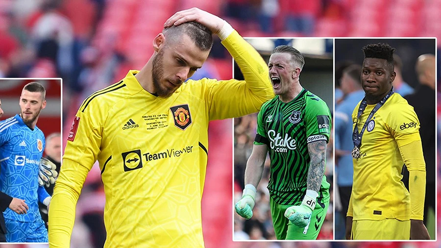 Dù De Gea có ở lại thì MU vẫn tìm thủ môn mới. ẢNH: MIRROR