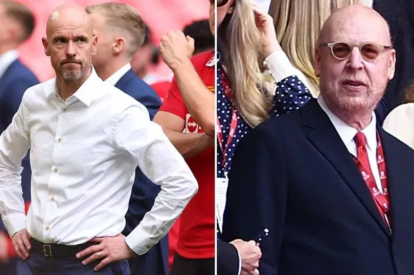 Kế hoạch chuyển nhượng của Ten Hag tại MU bị đình trệ vì nhà Glazer vẫn chưa chịu kết thúc quá trình bán CLB. ẢNH: MIRROR Kế hoạch chuyển nhượng của Ten Hag tại MU bị đình trệ vì nhà Glazer vẫn chưa chịu kết thúc quá trình bán CLB. ẢNH: MIRROR