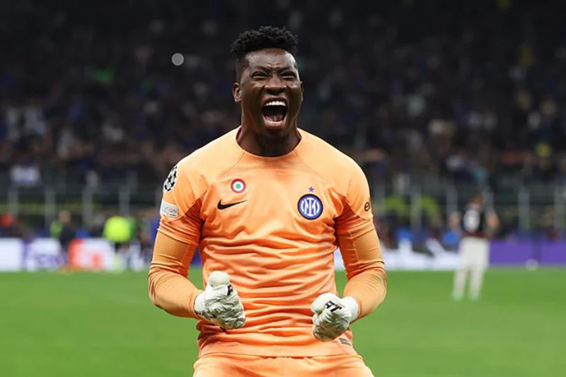 Onana là mục tiêu của cả MU lẫn Al Nassr. ẢNH: GETTY