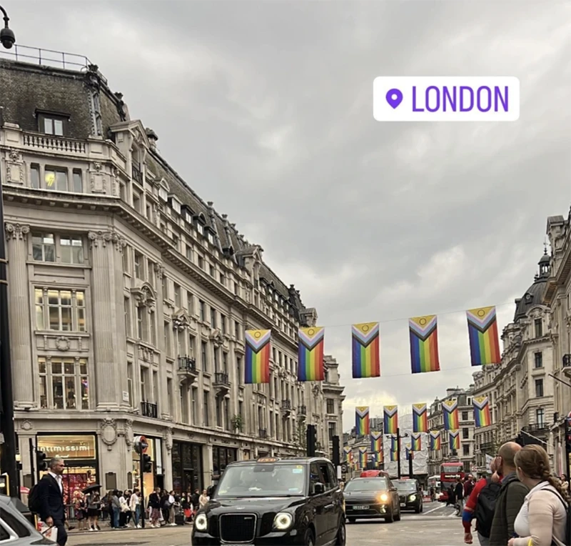 Bức ảnh được Fred đăng trên Instagram gây nên nhiều đồn đoán. ẢNH: INSTAGRAM FRED