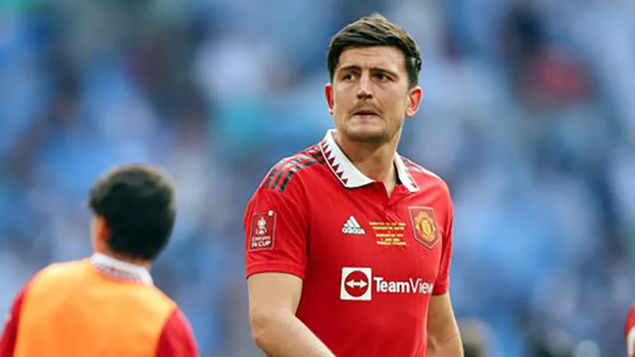 Tương lai của Maguire ở MU đang bị đe dọa nghiêm trọng. ẢNH: GETTY