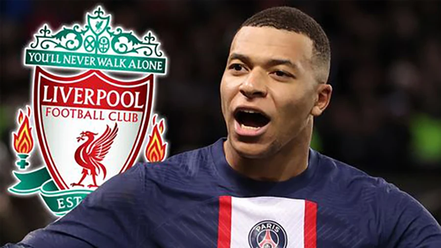 Liệu Kylian Mbappe có gia nhập Liverpool mùa hè năm nay? ẢNH: MIRROR