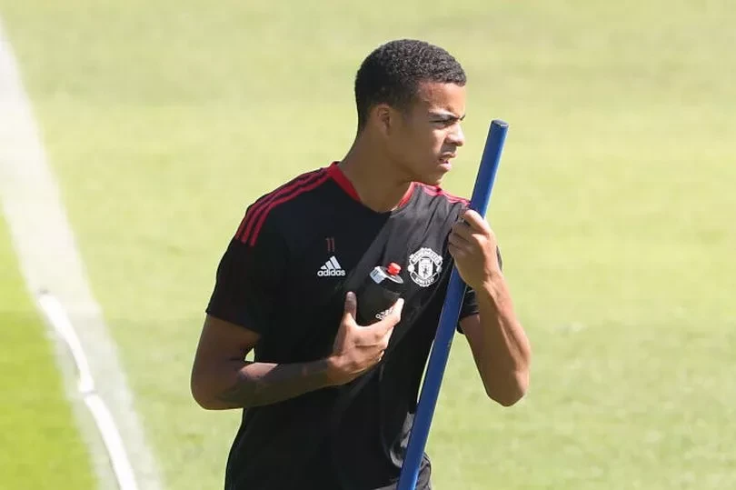 Greenwood đang nỗ lực tập luyện để có thể sẵn sàng thi đấu ngay khi trở lại. ẢNH: GETTY