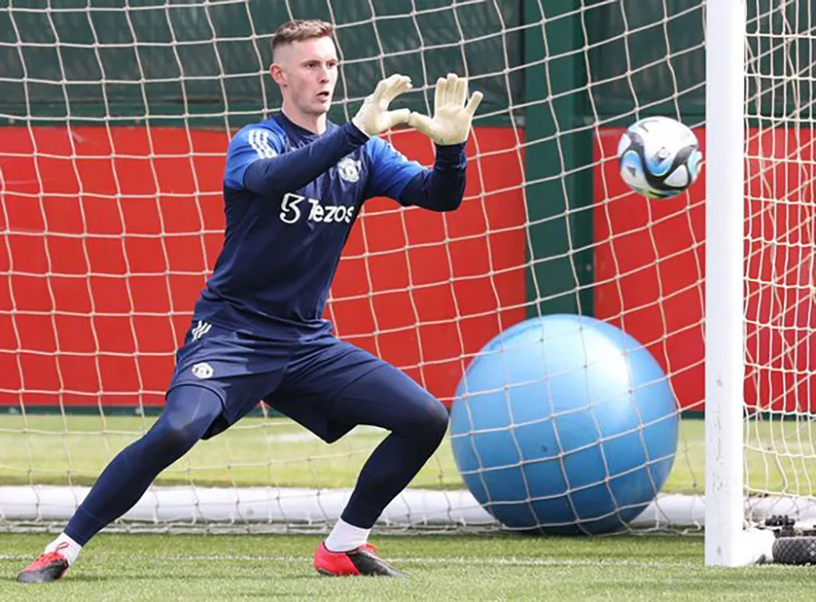 Dean Henderson vẫn còn cơ hội là thủ môn số 1 MU mùa tới. ẢNH: GETTY