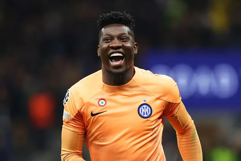 Onana nhiều khả năng là thủ môn số 1 của MU mùa tới. ẢNH: DAILY STAR