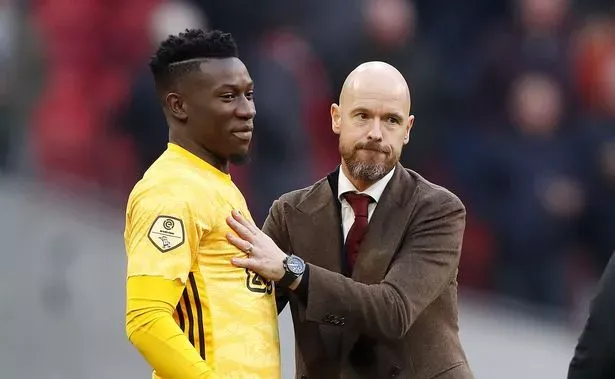 Ten Hag xem Onana là mục tiêu số 1 nhằm thay thế De Gea. ẢNH: GETTY