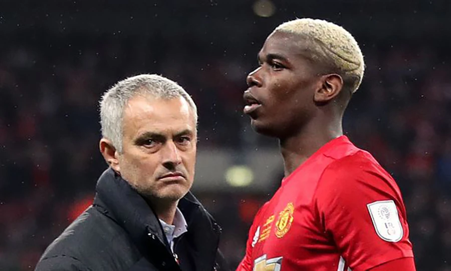 ... nhưng Mourinho không thể "kìm cương những con ngựa chứng" và có cái tôi lớn như Paul Pogba. ẢNH: GETTY