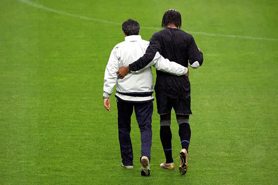 Didier Drogba và Jose Mourinho là hai huyền thoại của Chelsea. ẢNH: GETTY