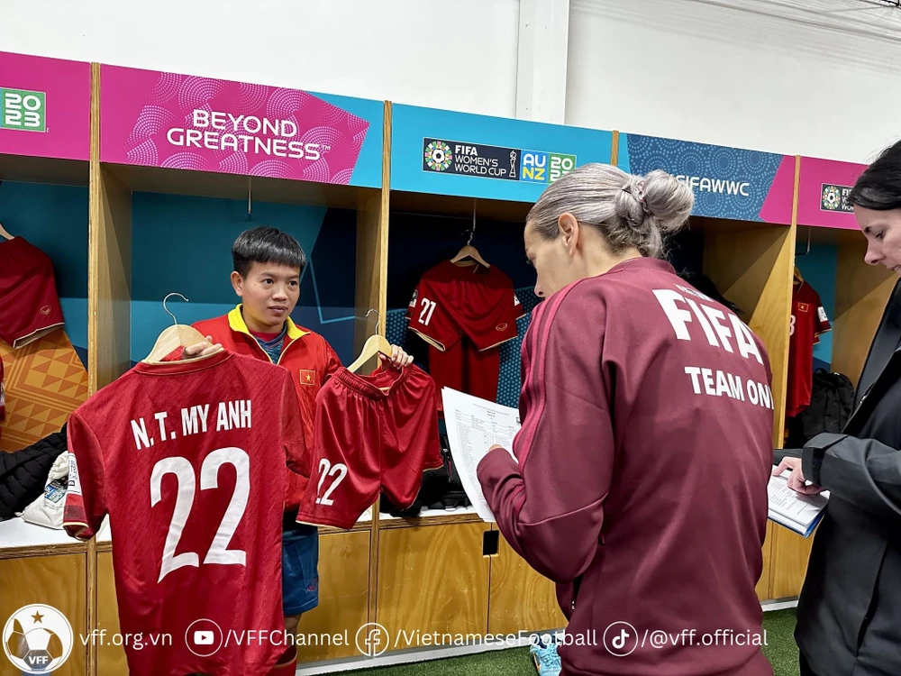 Nỗ lực quả cảm của tuyển nữ Việt Nam trước nhà vô địch thế giới ảnh 7