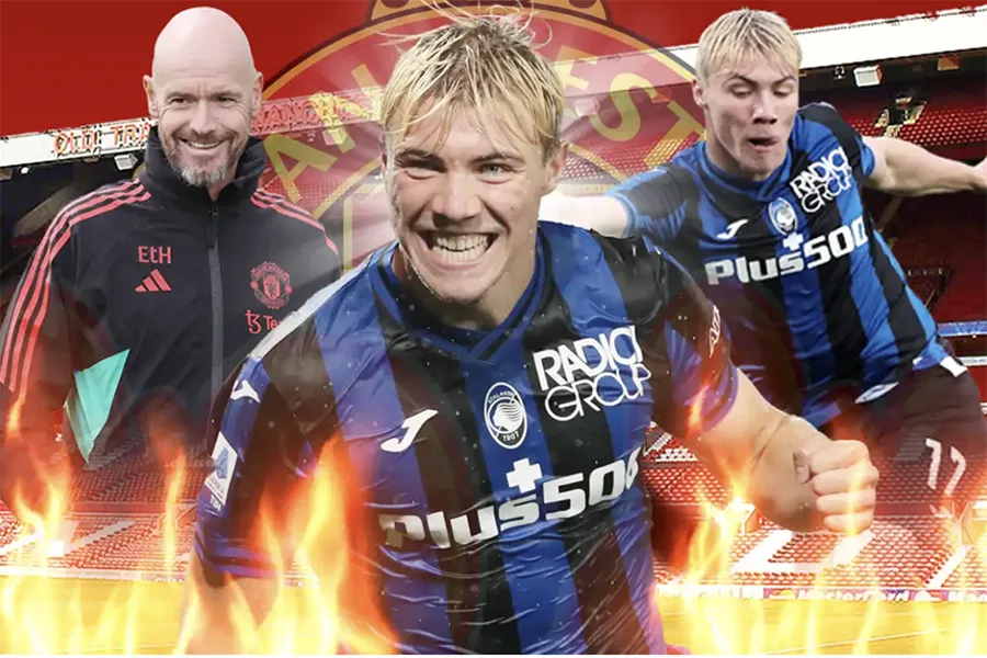 Rasmus Hojlund là mục tiêu chuyển nhượng số 1 của Erik Ten Hag nhằm tăng cường hàng tiền đạo MU. ẢNH: SUN SPORTS Rasmus Hojlund là mục tiêu chuyển nhượng số 1 của Erik Ten Hag nhằm tăng cường hàng tiền đạo MU. ẢNH: SUN SPORTS