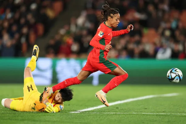 Thủ môn Kim Thanh chơi rất hay trong 2 trận vừa qua. ẢNH: GETTY Thủ môn Kim Thanh chơi rất hay trong 2 trận vừa qua. ẢNH: GETTY