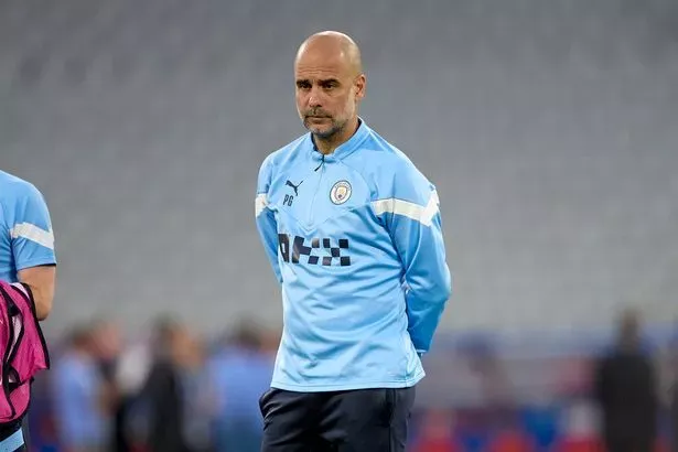 Pep Guardiola đang xây dựng một đội hình bất khả chiến bại tại Man City. ẢNH: GETTY