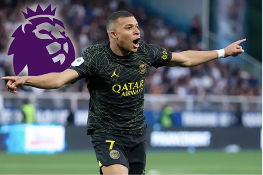 Mbappe có thể chơi ở Premier League 1 mùa giải... ẢNH: DAILY STAR