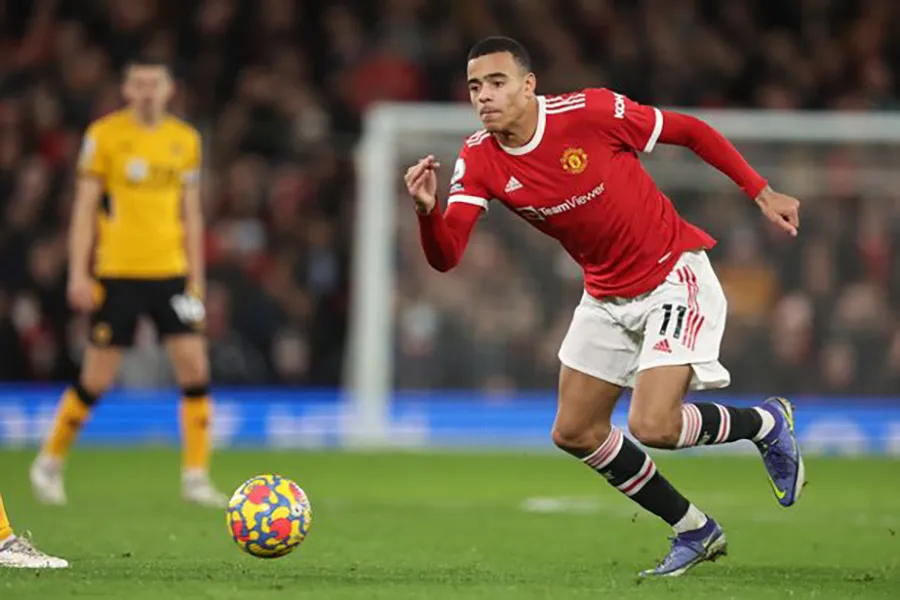 Mason Greenwood có khả năng được trở lại đội hình thi đấu của MU. ẢNH: GETTY