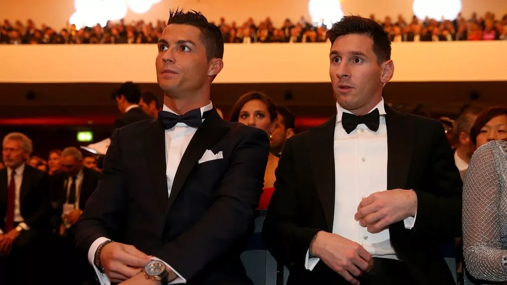 Messi và Ronaldo đã cạnh tranh nhau ở giải quả bóng vàng trong hơn 10 năm. ẢNH: GETTY