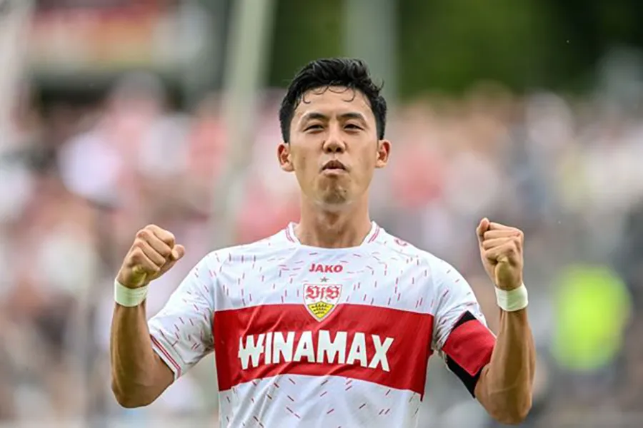 Wataru Endo là đội trưởng tuyển Nhật Bản và CLB Stuttgart của Đức. ẢNH: GETTY Wataru Endo là đội trưởng tuyển Nhật Bản và CLB Stuttgart của Đức. ẢNH: GETTY