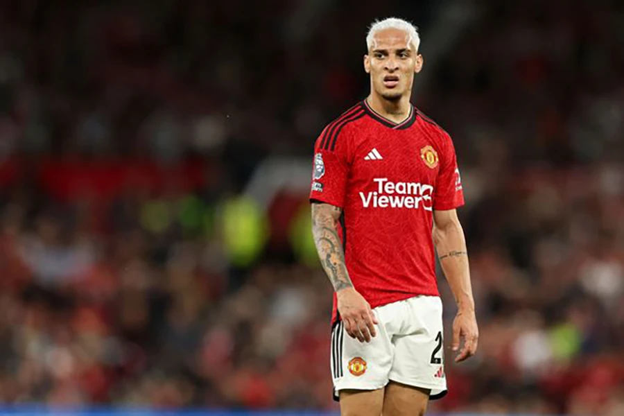 Bản hợp đồng trị giá 82 triệu bảng Anh mang tên Antony là một trong nhiều thất bại của MU trên thị trường chuyển nhượng. ẢNH: GETTY