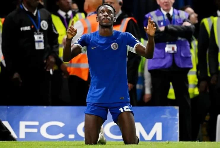 Tiền đạo trẻ Jackson đang dần hoàn thiện mình trong màu áo của Chelsea. Ảnh: Getty