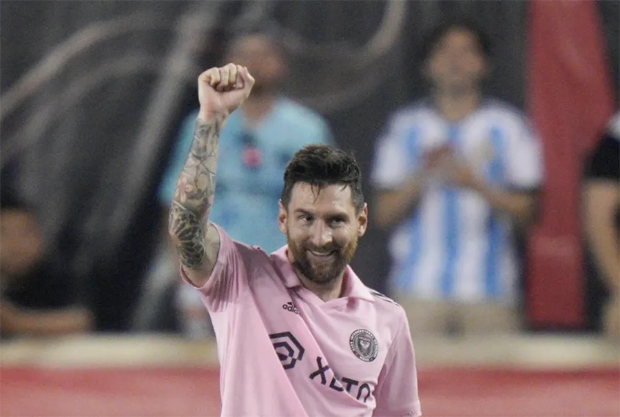 Có Messi trong đội hình, Inter Miami bất bại. ẢNH: REX