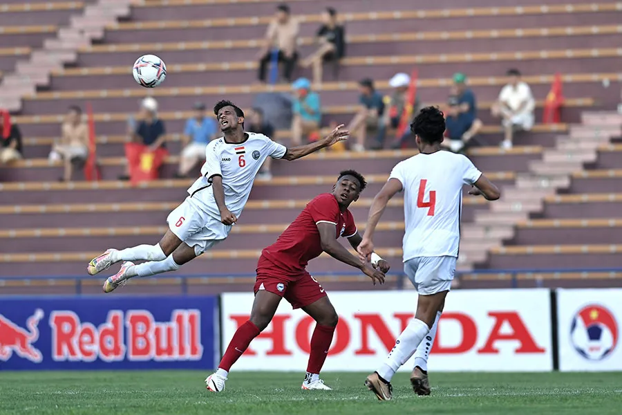 U-23 Yemen mới là đội bóng tạo ra những ưu thế. U-23 Yemen mới là đội bóng tạo ra những ưu thế.