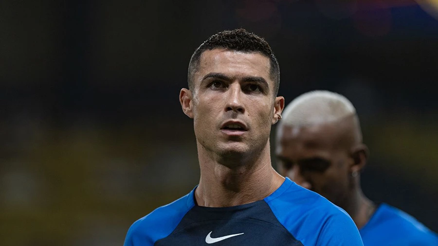 Ronaldo đang tập trung cùng tuyển Bồ Đào Nha chuẩn bị cho hai trận vòng loại Euro 2024. ẢNH: GETTY